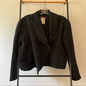 Dolan ribbed knit blazer